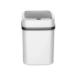 Keuken en badkamer Smart Trash Can 13l Touchless Waste Bin Oplaadbare vuilnisbak kan keukenafval kan afvalbak