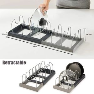 Organistes d'armoires de cuisine pour pots et casseroles