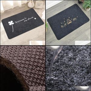 Tapis de cuisine, paillasson d'entrée extérieur, antidérapant, imperméable, pour salle de bain, tapis d'intérieur, décoration de maison, 220329 Drop De