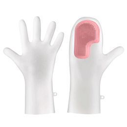 Keuken Afwashandschoenen Waterdicht Huishoudelijk Afwassen Schoonmaken Huishoudelijk Werk Antislip Afwasborstel Handschoenen W0116