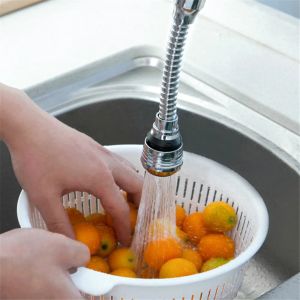 Keukenkraan water besparing hogedruk mondstuk kraan adapter badkamer spuit douche roteerbare accessoires
