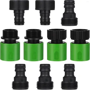 Keukenkranen 10 pc's stevige slangadapters Garden connectoren Kit Quick Connect Repair Connector