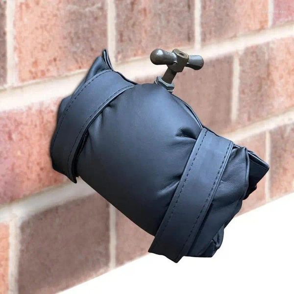 Robinets de cuisine 1pc robinet d'hiver en cuir couverture de protection antigel réutilisable accessoires de jardin extérieurs imperméables