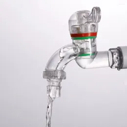 Grifos de cocina 20/25 mm grifo transparente anticongelante conector de riego de jardín universal baño de agua de plástico duradero baño