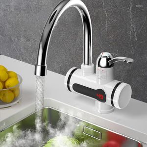 Grifos de cocina 220V grifo eléctrico calentador de agua instantáneo sin tanque baño calentamiento rápido grifo hogar