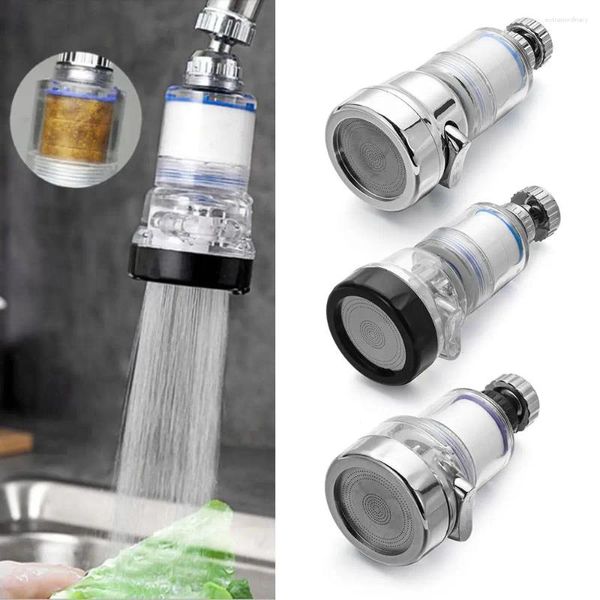 Grifos de cocina 3 modos boucet de grifo ajustable cabezal de toque de agua purificador de agua que ahorración del aire acondicionado hardware de baño