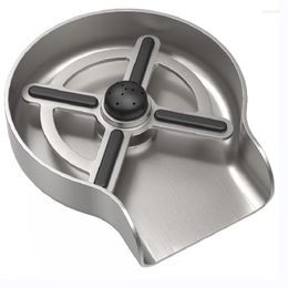 Robinets de cuisine 304 lave-verre de robinet en acier inoxydable adapté à l'évier domestique lavage automatique tasse de café