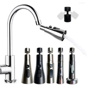 Robinets de cuisine Tête de robinet rotative à 360 ° Pulvérisateur Buse rotative Robinet d'évier Accessoire de remplacement de douche Bubbler Aérateur haute pression