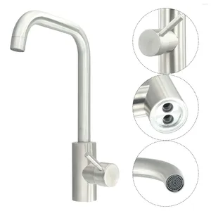 Robinets de cuisine rotatifs à 360 degrés, robinet froid et mitigeur en acier inoxydable pour évier, lavabo, salle de bains, meuble, accessoire