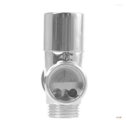 Keukenkranen 41xb 2,5 cm koperen doucherarm Diverter klep badkamer Universal System Chrome 2 Ways