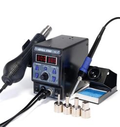 Keukenkranen 8786D I Upgrade ReWork Station Digital Display Iron Smd Heat Air Soldering Lasing9489965