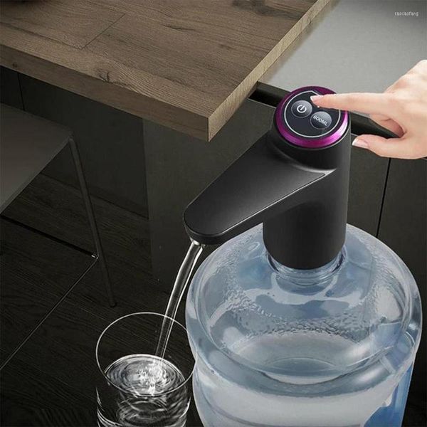 Robinets de cuisine Pompe à eau électrique automatique Bouteille à boire Tube amovible Distributeur manuel innovant à action sous vide