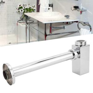 Robinets de cuisine bassin en cuivre évier tuyau d'évacuation piège Kit de vidange salle de bain Siphon raccords de Drainage accessoires pour la maison