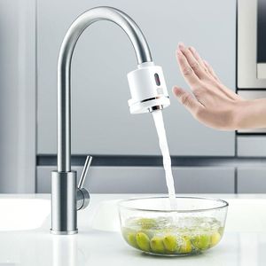 Robinets de cuisine Dabai robinet à induction économiseur d'eau débordement capteur intelligent dispositif d'économie d'énergie infrarouge salle de bain buse robinet