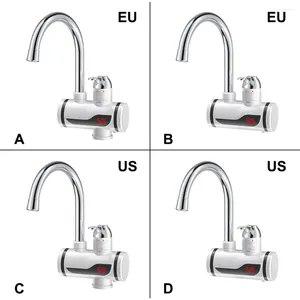 Robinets de cuisine Robinet électrique Écran LED Affichage numérique IPX4 IPX4 Basin APPORTE