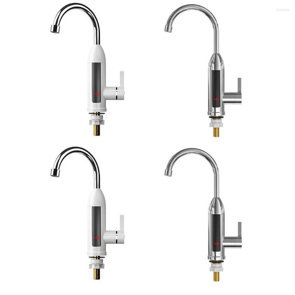 Robinets de cuisine électrique à chauffage instantané, 3000W, chauffe-eau 220V, mitigeur froid, Rotation à 360 degrés, fournitures de salle de bains