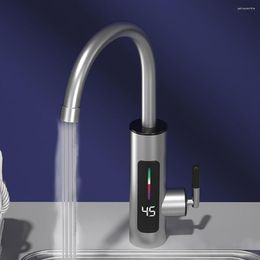 Robinets de cuisine chauffe-eau électrique robinet 220V chauffage instantané 360 degrés Rotation mitigeur froid pour salle de bain