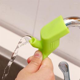 Grifos de cocina Accesorios para grifos Fuente Silicona 3 colores Premium Baby Hand Wash Extender