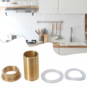 Keuken kranen kraanreparatie accessoires kit schroefdraad koperen buis moer montage onderdelen apparaat gereedschap gereedschap