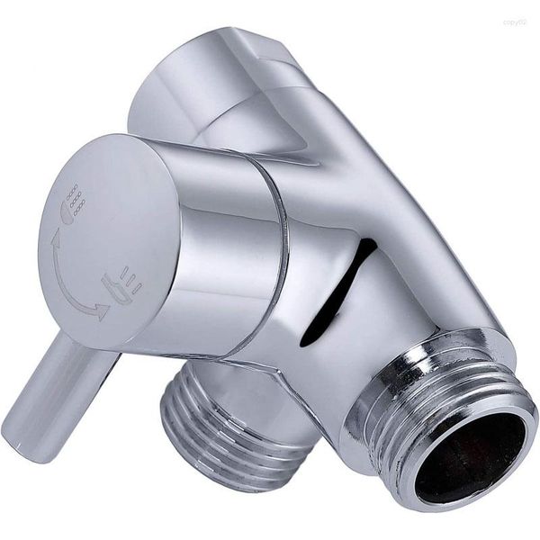 Robinets de cuisine G 1/2 3 voies bras de douche vanne de dérivation pommeau de douche à main universel durable outil moderne connecteur en laiton adaptateur de salle de bain