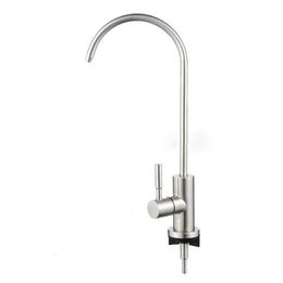 Robinets de cuisine col de cygne purificateur d'eau osmose inverse filtre à boire acier inoxydable 14 "noyau en céramique 230510