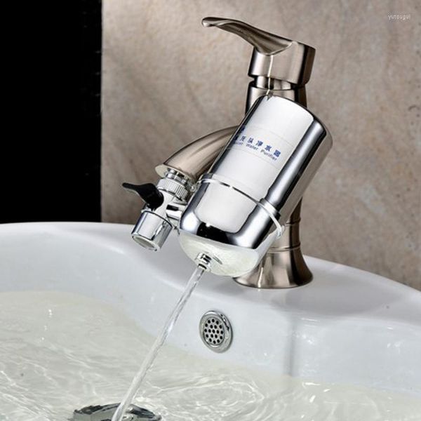 Robinets de cuisine purificateur de robinet de filtre à eau monté sur robinet de haute qualité pour système domestique
