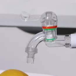 Grifos de cocina plástico grifo transparente anticongelante 20/25 mm Tapas de agua Duración Válvula de lavadora de riego de jardín universal