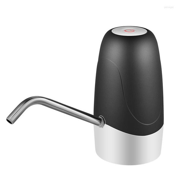 Robinets de cuisine Distributeur d'eau électrique portable Gallon Interrupteur de bouteille à boire Pompe sans fil intelligente Appareils de traitement Charge USB