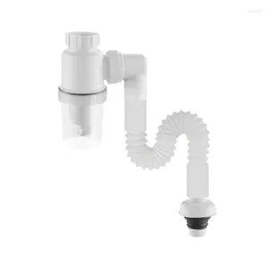 Adaptateur de tuyau de vidange d'évier, robinets de cuisine, trou de trop-plein Flexible, Joint de Conversion, connecteur de tête d'eau de Drainage, accessoires de salle de bains