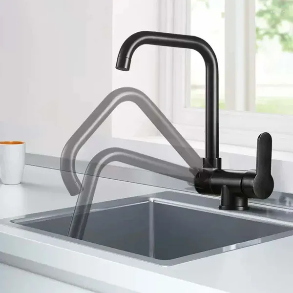 Robinets de cuisine, robinet d'évier et robinet d'eau froide à l'intérieur de la fenêtre, lavabo pliant court pouvant être rotatif à 360 degrés