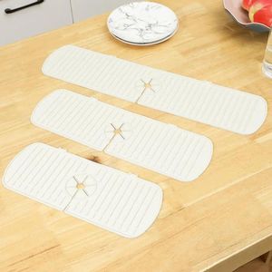 Robinets de cuisine, tapis de séchage de robinet d'évier, protection efficace contre les éclaboussures, plateau collecteur d'égouttement souple et Flexible pour fournitures universelles rapides