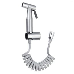 Grifos de cocina, rociador de bidé para inodoro, cabezal de ducha de baño Shattaf de mano de acero inoxidable, manguera de 1,5 M/2M