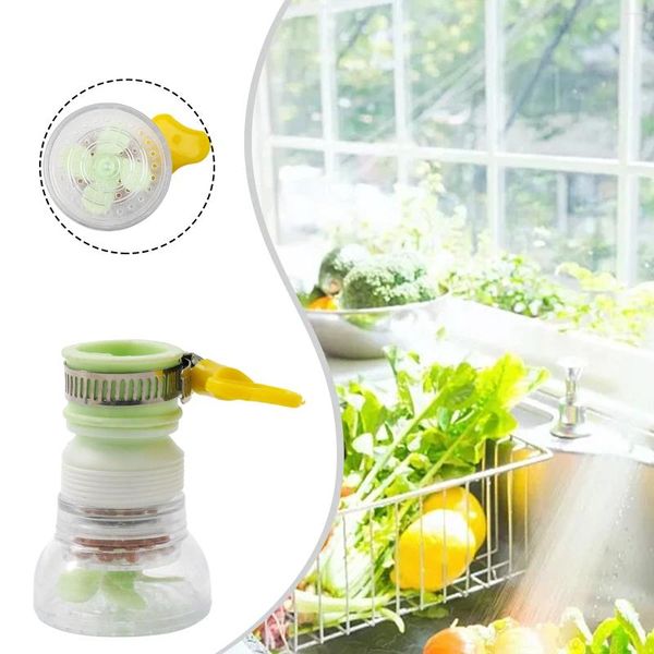 Grifos de cocina Universal 360 Rotación Grifo Bubbler Giratorio Ahorro de agua Economizador Cabeza para adaptador de boquilla de baño