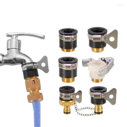 Keuken Kranen Universele Slang Adapter Water Kraan Snelkoppeling Mixer Buis Gezamenlijke Voor Auto Wassen Tuin Irrigatie Watering Gereedschap