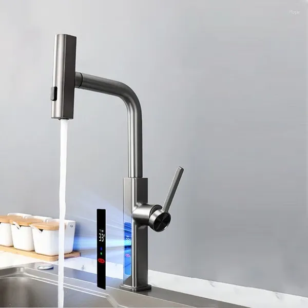 Grifos de cocina Grifo de cascada 360 Rociador de lavabo giratorio Grifo de ahorro de agua Mezclador de fregadero Lavado para baño