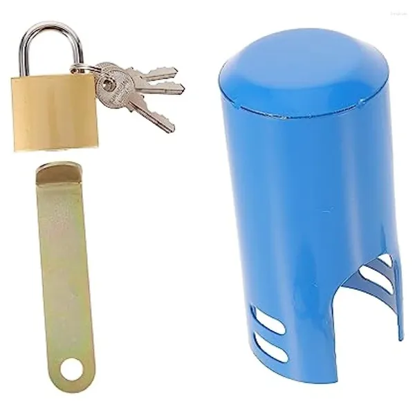 Robinets de cuisine avec clé, serrure de protection antivol pour robinet extérieur, couvercle de cadenas, vanne de commutation d'eau Durable