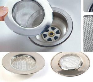 Accesorios de cocina, tapón recogedor de pelo, bañera de acero inoxidable, filtro de orificio de drenaje de ducha, trampa, colador de alambre de Metal para fregadero, baño