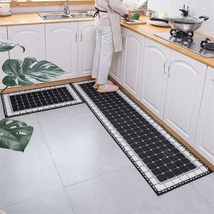 Keuken Vloer Mat Area Tapijten Voor Woonkamer Balkon Gang Water Absorptie Antislip Badkamer Tapijt Deurmat Nordic Home Decor 220301