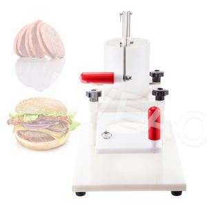 Cuisine Hamburger Patty Maker 110mm 130mm Commercial Manuel Rond Burger Presse Viande Façonnage Machine Appareils De Cuisine LIVEAO