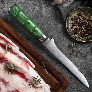 Couteaux de cuisine Couteau de cuisine en acier inoxydable de 5,5 pouces pour la viande os poisson légumes couteau désossage utilitaire couteau de chef cuisson outils de cuisine Q240226