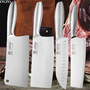 Keukenmessen Roestvrij Staal Japanse Chef Messen Set Vlees Vis Groenten Hakken Hakmes Santoku Slagersmes Chinese Keukenmes Gereedschap Q240226