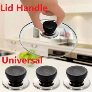 Keukendeksel Handgreep Vervanging Universele kookgerei Anti -schaalglas Pan Cover Circulaire vasthouden Knop Kookaccessoires