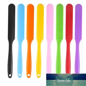 Cuisine longue silicone crème beurre gâteau spatule mélange pâte grattoir brosse mélangeur de beurre outil de cuisson ustensiles de cuisine prix d'usine conception experte qualité dernier style