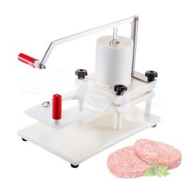 Keukenhandleiding Hamburger Patty Maker 110mm 130 mm Ronde Taartvorming Machine Burger Meat Taart Making Apparatuur Liveao