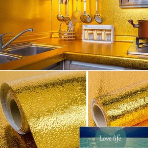 Keuken Olie-Proof Waterdicht Stickers Vochtbestendig Waterdichte Folie Foil Kast Zelfklevende Muursticker DIY Wallpaper Fabriek Prijs Expert Design Quality