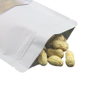 Los bolsos del organizador de la cocina se levantan las bolsas de plástico de Mylar del papel de aluminio de Eco de las bolsas de las galletas con la ventana clara