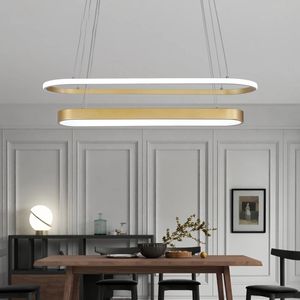 Kitchenkamer Moderne LED Kroonluchter voor Eetkamer Home Decoratieve Opknoping Kroonluchter Verlichting Woonkamer Lamp