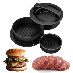 Keuken ronde vorm hamburger press food-grade abs hamburger vlees druk op runder grill hamburger press patty maker schimmel schimmelgereedschap gereedschap