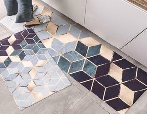 Keuken tapijten vloer kussen matten antislip beschermdek tapijttegel portier portier niet -slip voetstuk MAT230H3923964