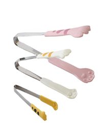 Kitchen Salad Tools kattenklauw voedselclip roestvrij staal anti-verbranding antislip food9434228